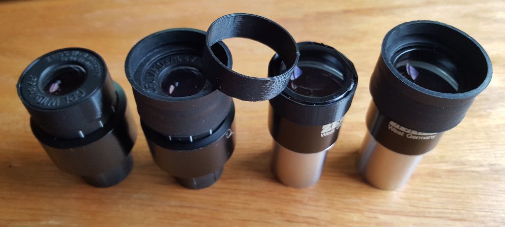 3D Printed eyepiece sleeves for a perfect eye cup fit