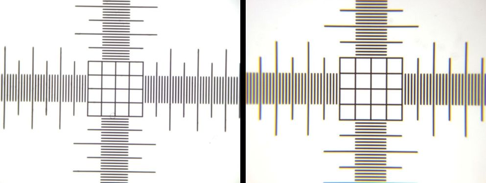 Neofluar 16x0.40 Ph2 afocal(left) vs focal(right).jpg