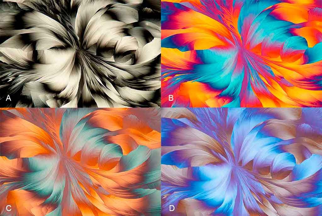 Amino acids in polarized light and then with wave plate rotate