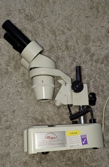 vintage stereo microscope